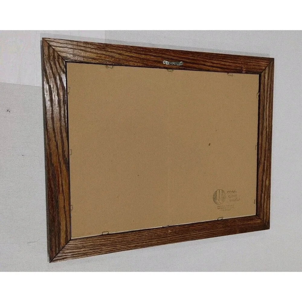 Henry Weinhard's Beer Bar Mirror Sign Black Gold Wood Private Reserve 15”x19”